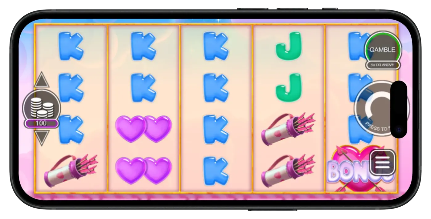 Real Money Casino Games - Stacked Valentine Hearts