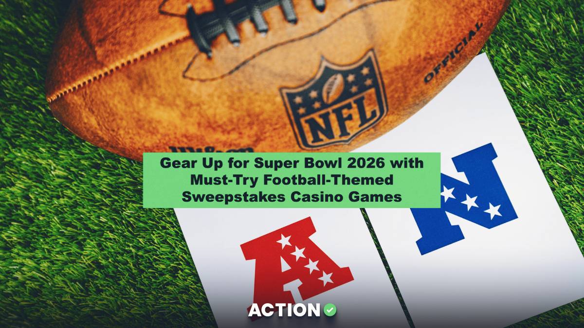 Super Bowl 2026: Must-Try Football-Themed Sweepstakes Casino Games Image