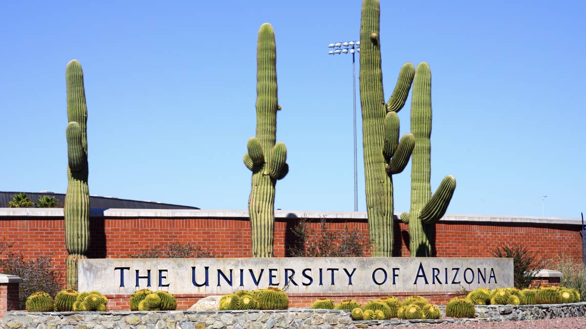 Image showing the University of Arizona: The image depicts the University of Arizona campus, highlighting the landmark partnership with Casino Del Sol. This 20-year naming rights deal, valued at over $60 million, will rename Arizona Stadium to Casino Del Sol Stadium starting in the 2026-27 season.