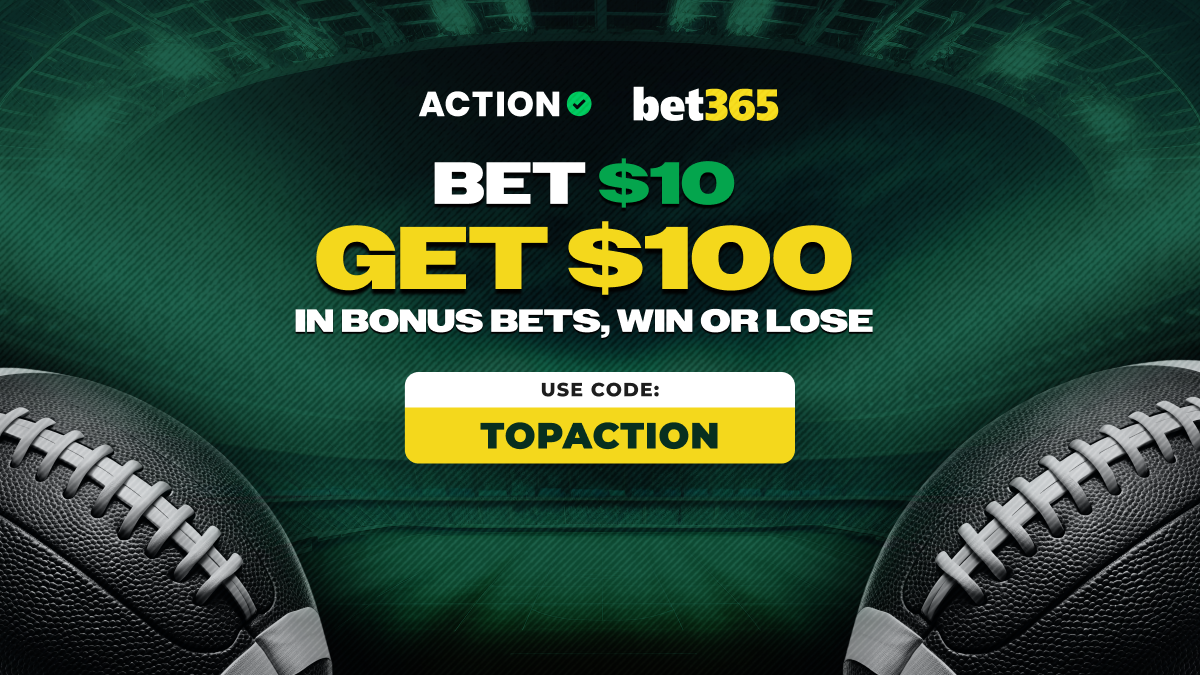 bet365 Bonus Code TOPACTION: $100 Sign-Up Bonus for SB 60 Image
