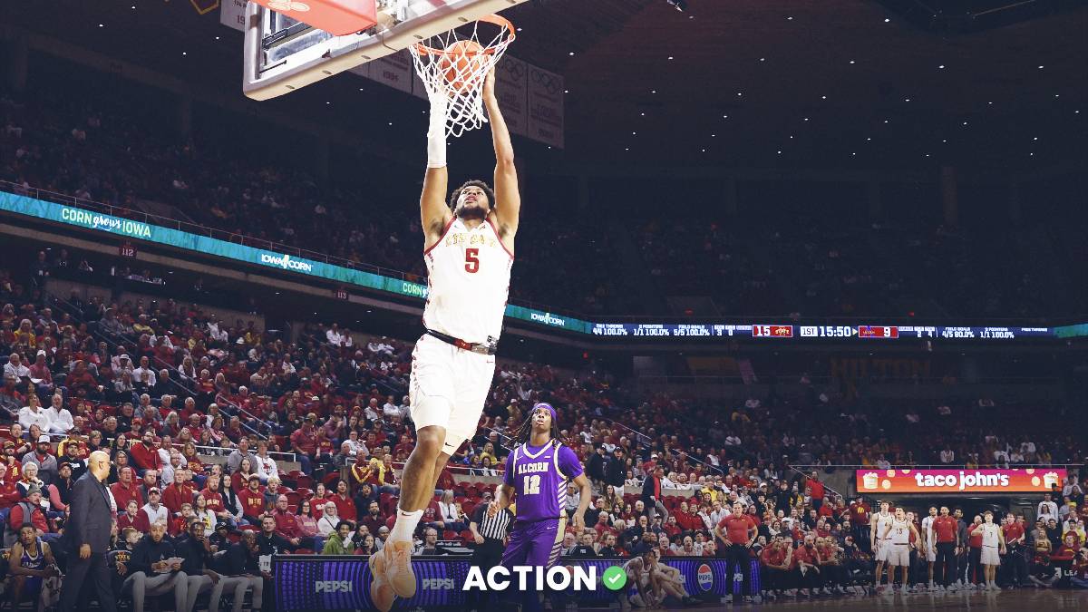 College Basketball Parlay for Houston vs Iowa State — 2/16