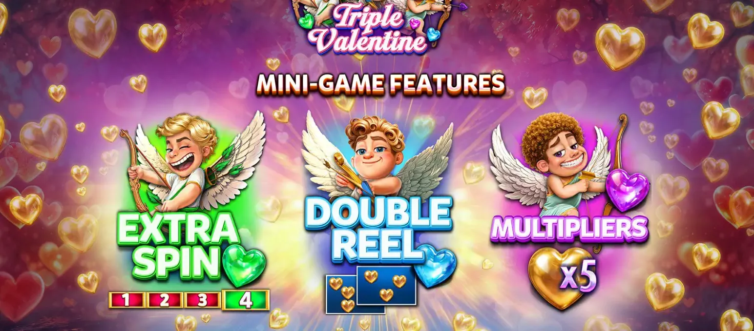 Triple Valentine Slot by Red Rake Gaming