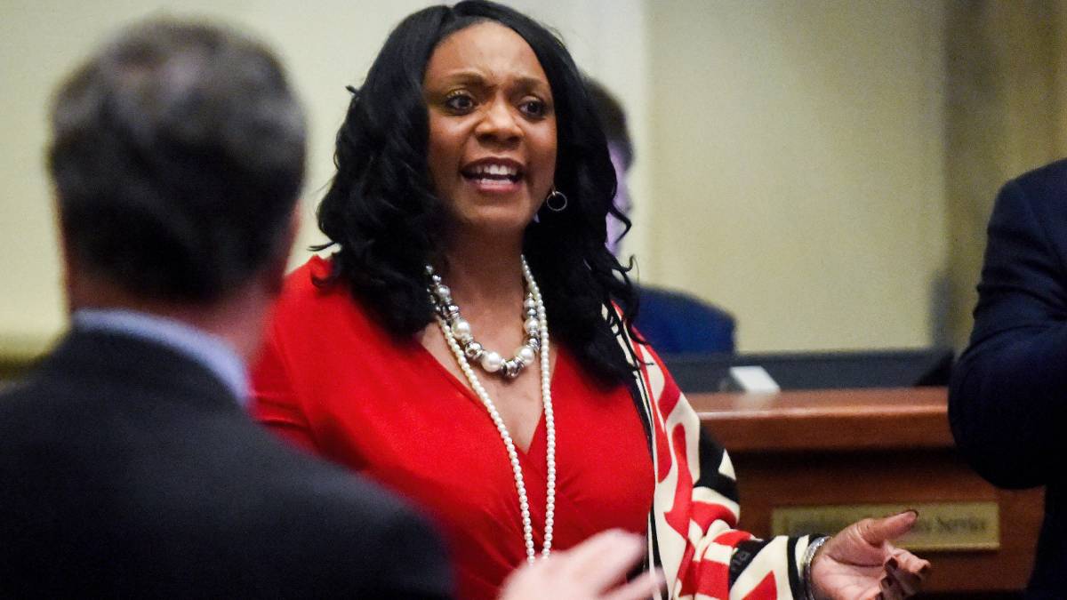 Alabama lottery and gambling bills are being introduced, including one from Sen. Merika Coleman, who is seen here during the first day of the legislative session at the Alabama Statehouse in Montgomery.