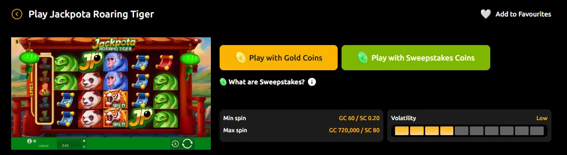 Jackpota Slots - Jackpota Roaring Tiger