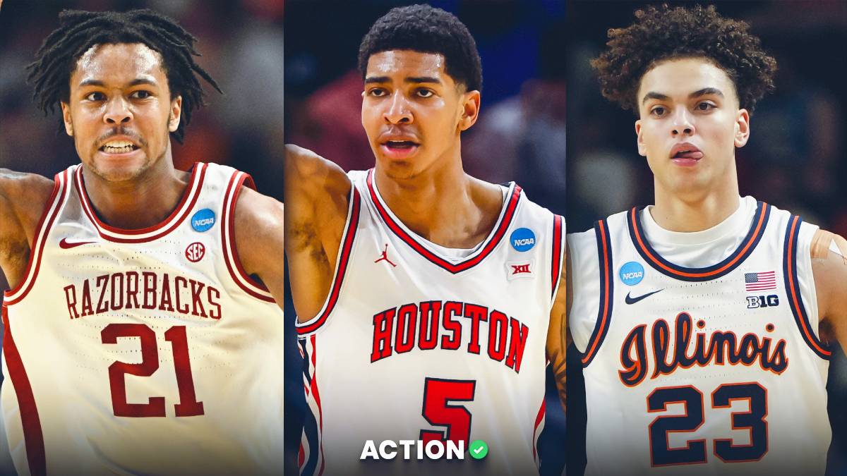 NCAA Tournament Player Props: Picks for D.J. Wagner, Chris Cenac Jr., Keaton Wagler for Thursday, March 26