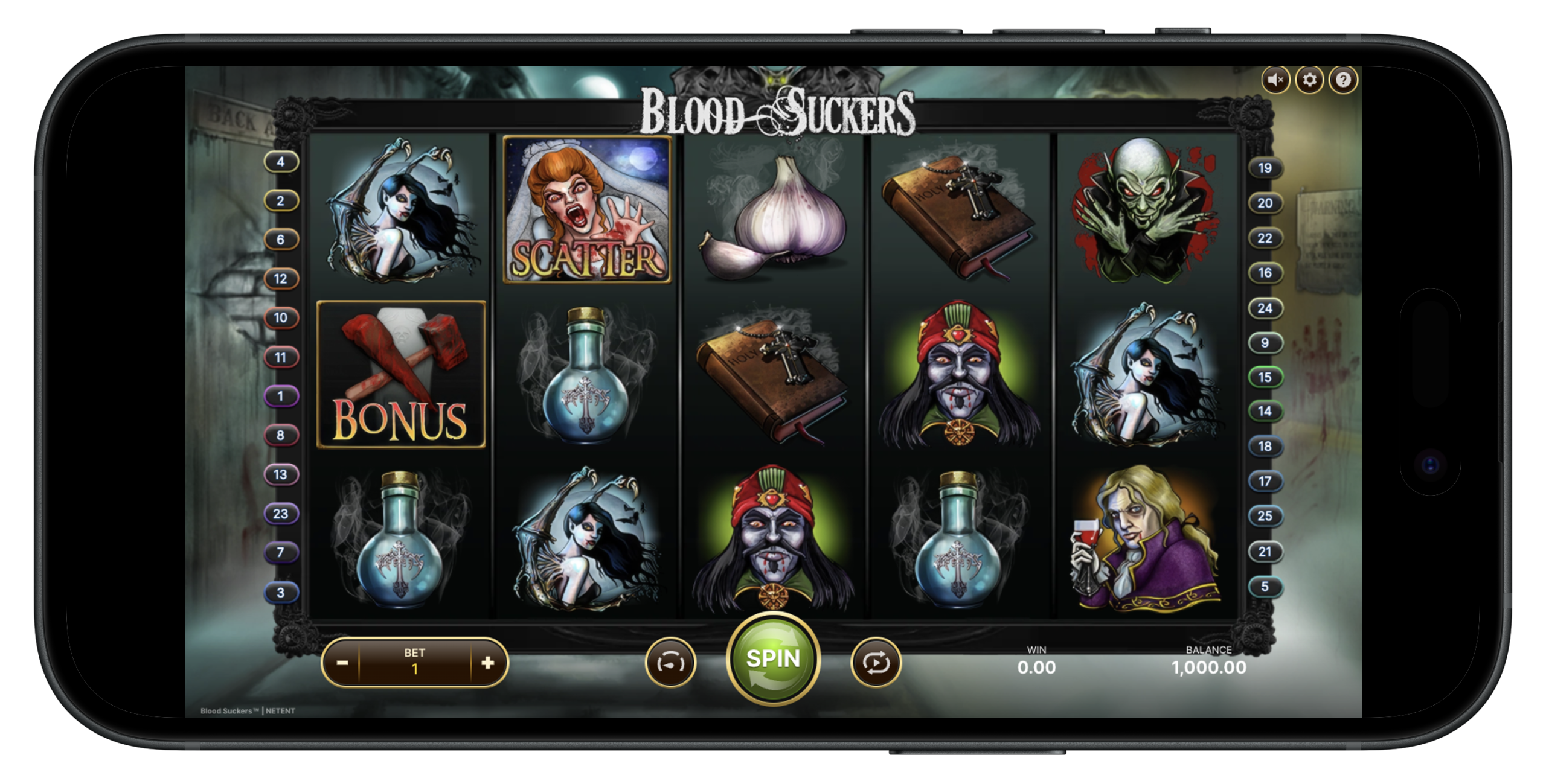 Blood Suckers - Best High RTP Slot on Borgata Online Casino