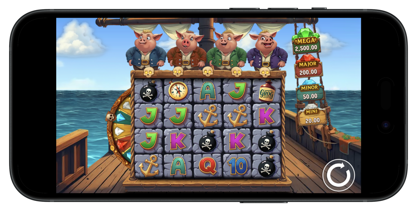 Pirate Pigs - Best Exclusive Slot on Borgata Online Casino