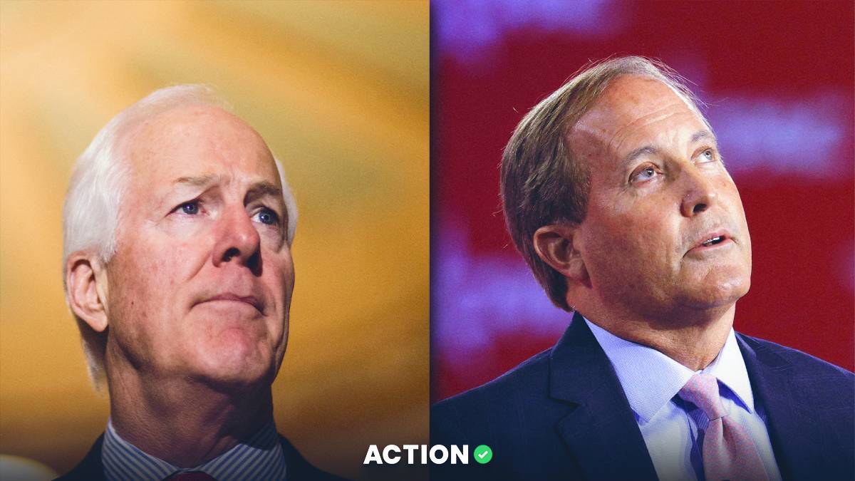 Live Poll Odds Take Form as John Cornyn and Ken Paxton Head Toward Texas Primary Runoff