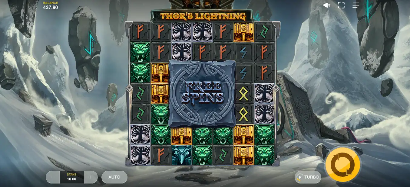 A look at the Thor's Lightning slot