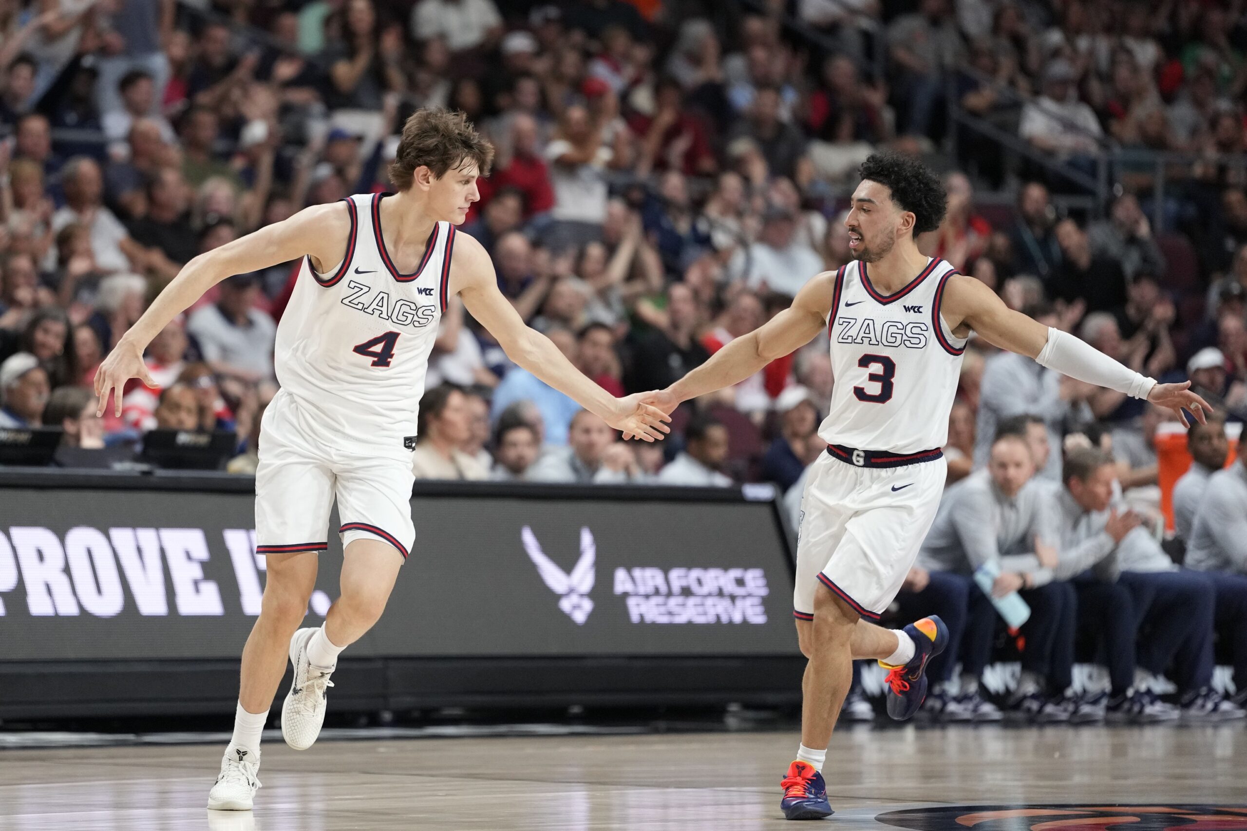 What Will Announcers Say During the West Coast Conference Finals Tonight? Bulldogs vs. Broncos Mention Markets article feature image