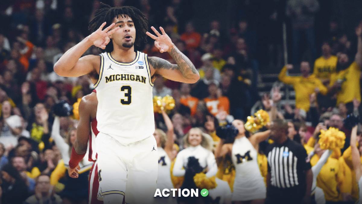College Basketball Parlay for Michigan vs Tennessee — 3/29