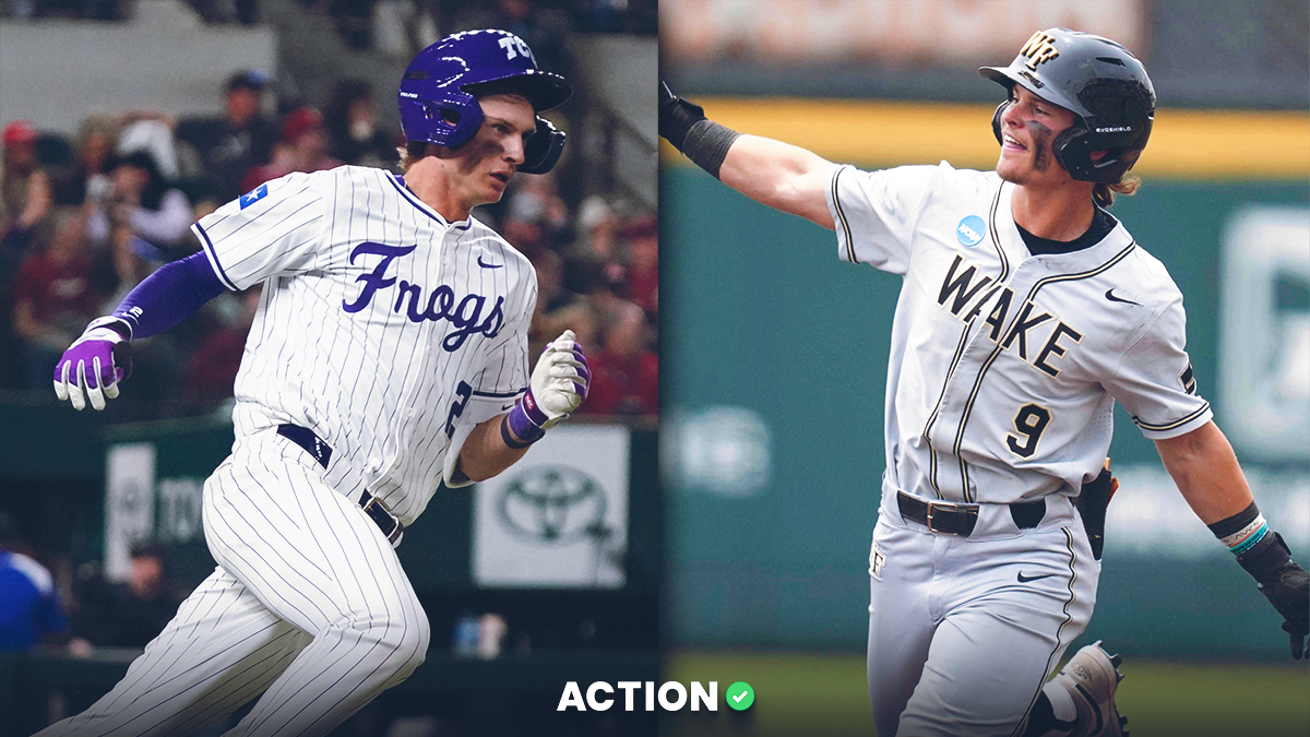 NCAA Baseball Predictions, Odds: Friday Parlays for Wake Forest vs Stanford, TCU vs Tulane, More