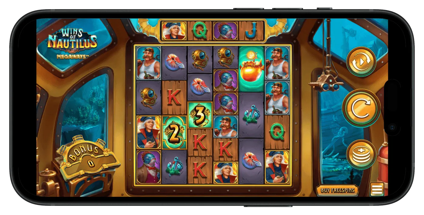 Wins of Nautilus Megaways Slots at Pulsz Social Casino