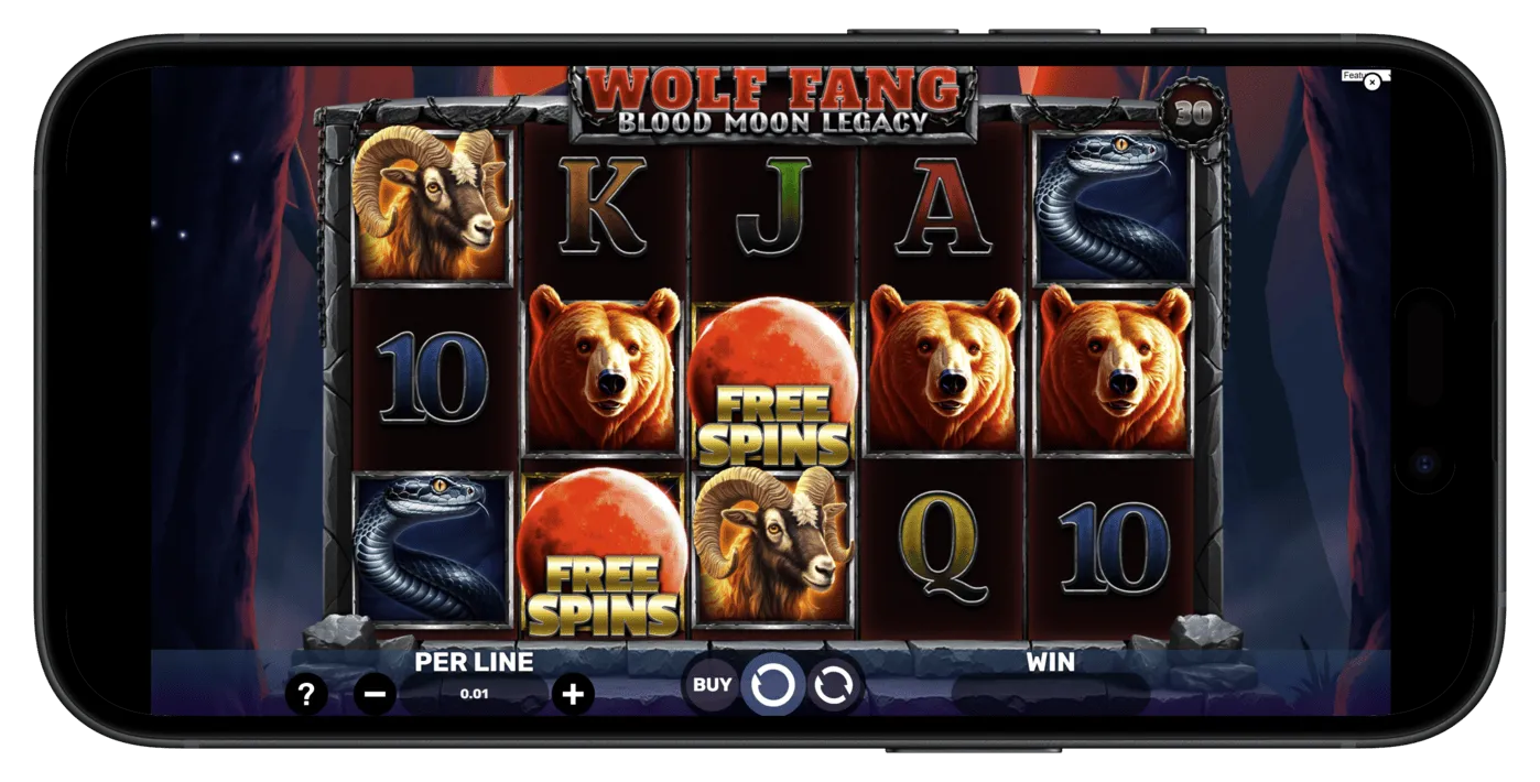 Wolf Fang Blood Moon Legacy Slot - Blood Moon Tonight