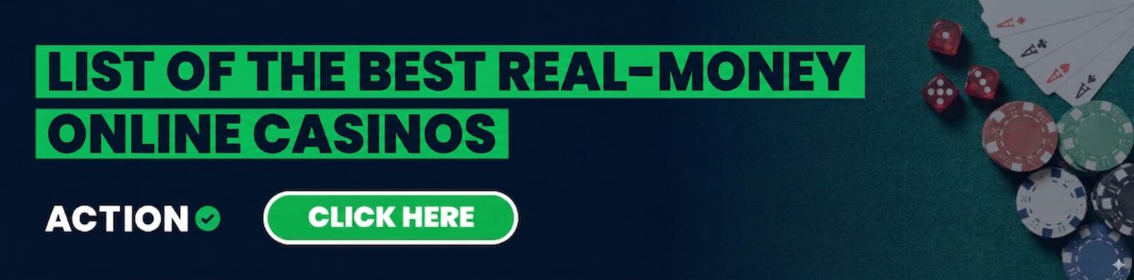 You might be asking yourself, which real money casino stands out as the best? The answer largely hinges on your individual preferences. Fortunately, every online casino highlighted on this page comes highly recommended, whether you're drawn to slots with progressive jackpots, enjoy classic table games like European blackjack, prefer live dealer experiences, or are looking for something entirely unique!