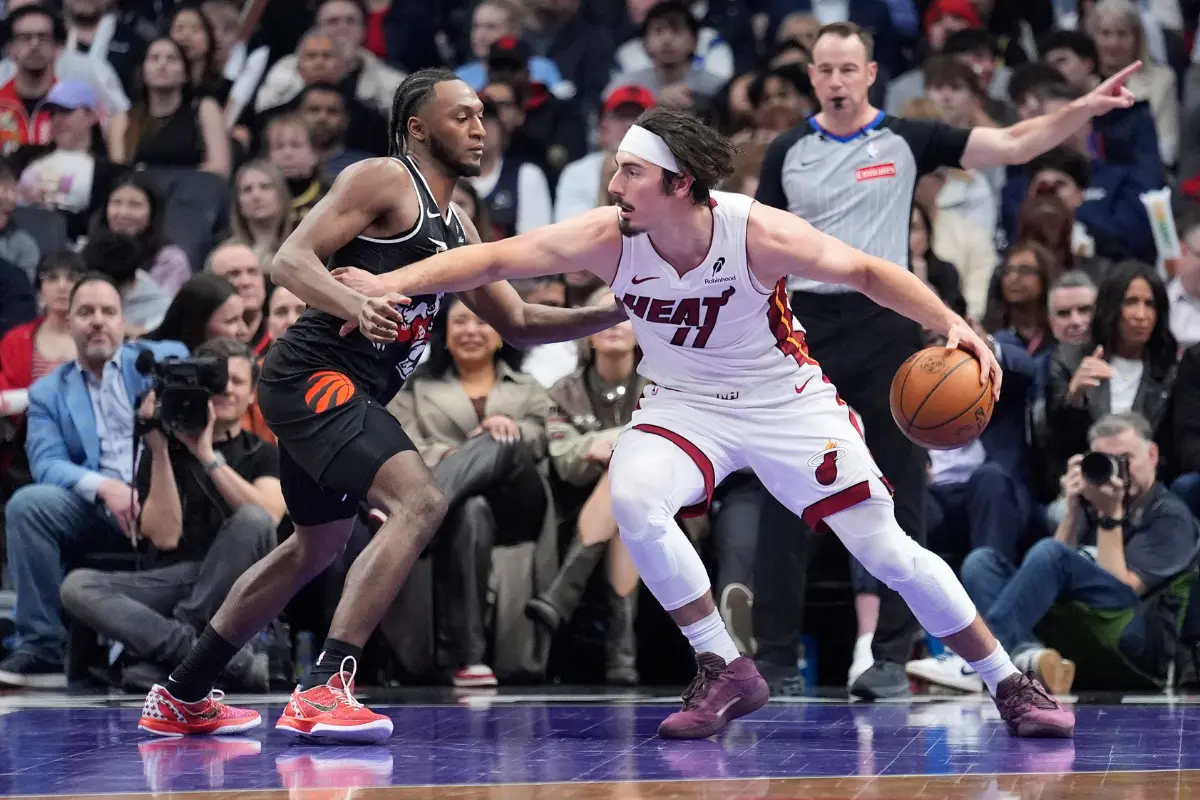 Immanuel Quickley and Jaime Jaquez Jr.