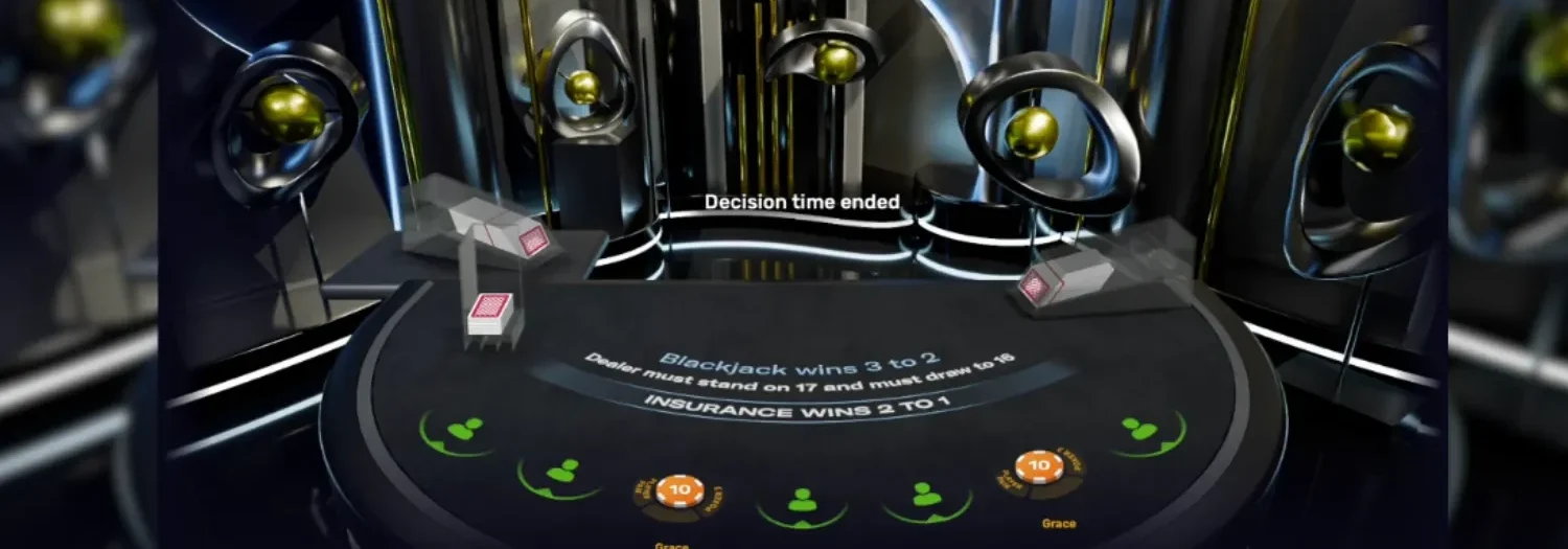 Play Blackjack 360 at Shuffle.us