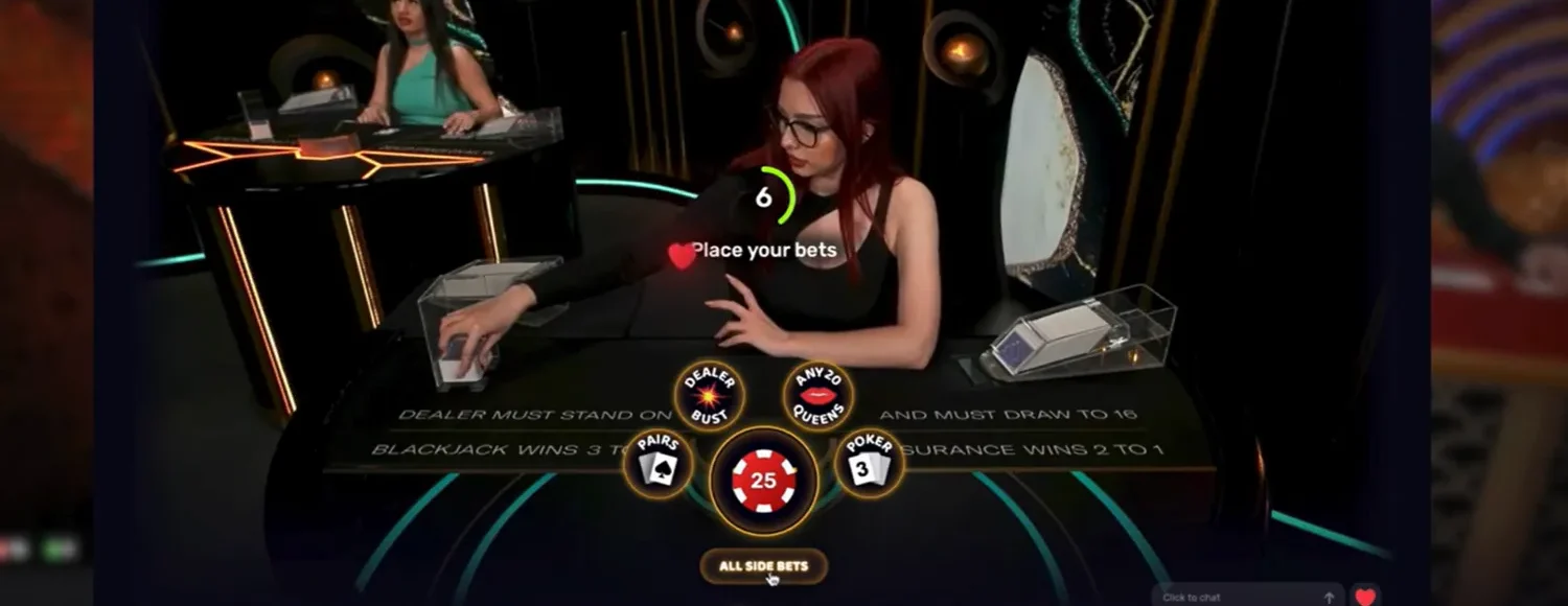 Play Gravity Blackjack at Shuffle.us