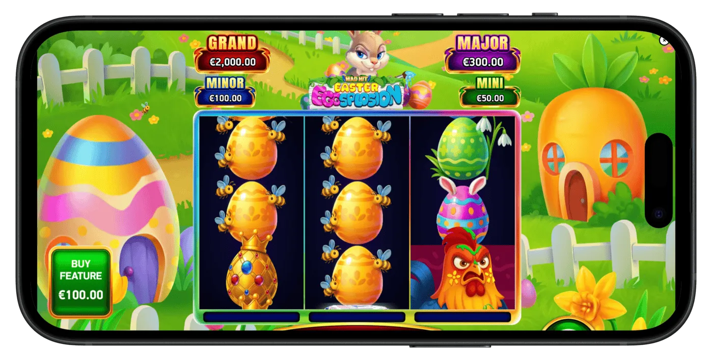 Happy Easter 2026 - Mad Hit Easter Eggsplosion Slot