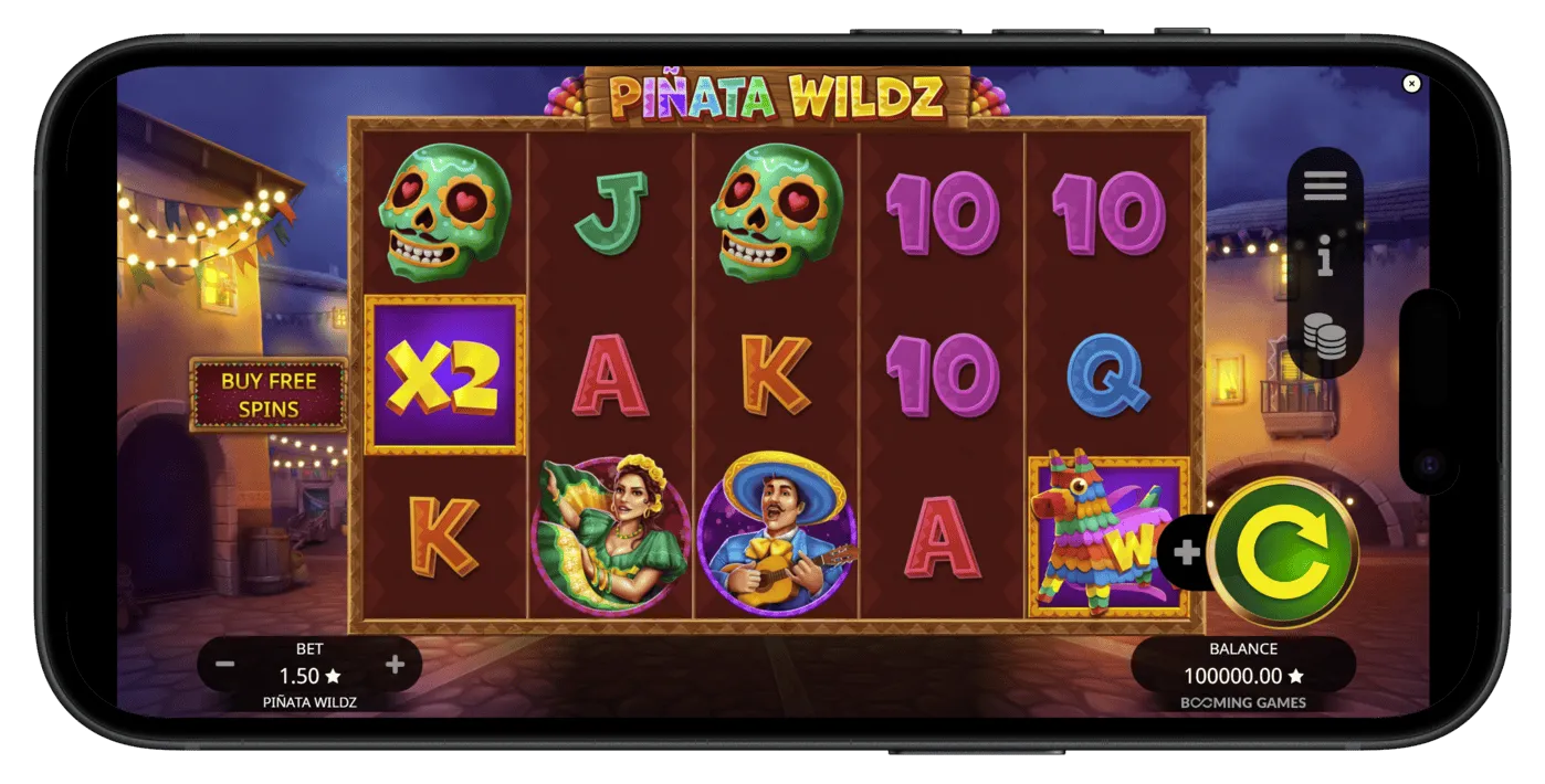 Highest Payout Online Slots - Pinata Wildz 