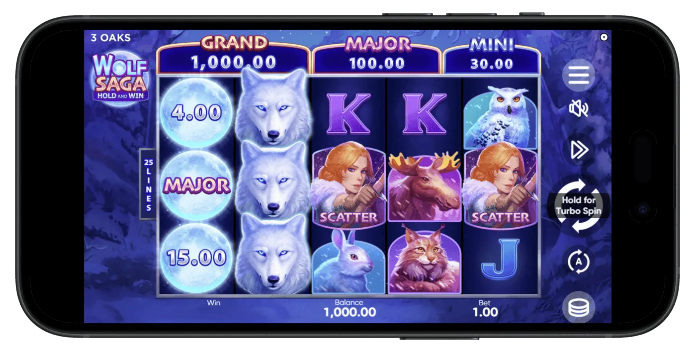 Highest Payout Online Slots - Wolf Saga