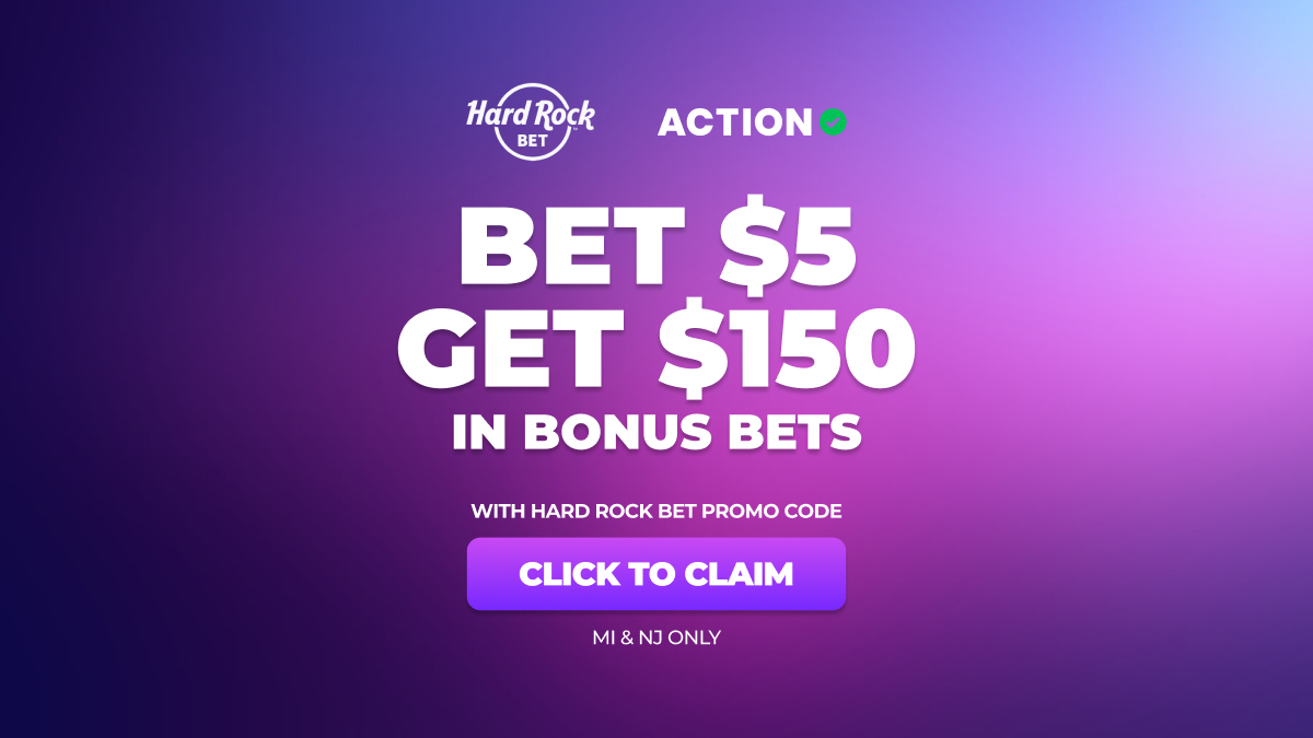 Hard Rock Bet Promo Code: $150 for 76ers vs. Knicks Game 1 Image