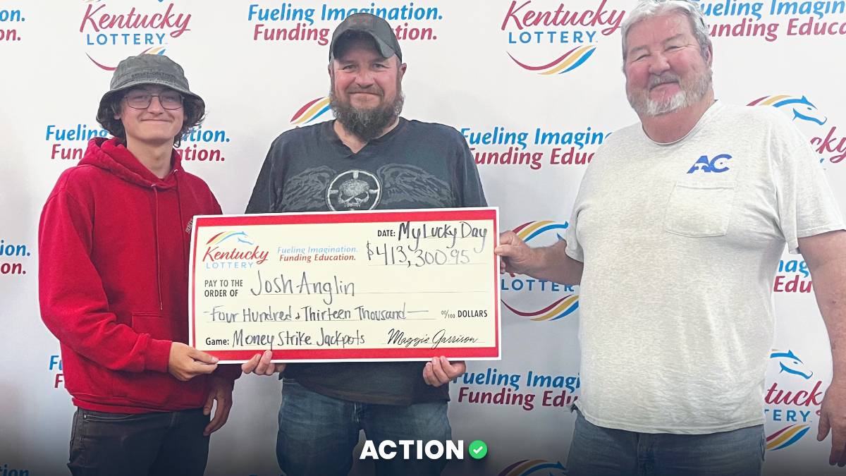 Three Generations Celebrate $413,300 Kentucky Lottery Win