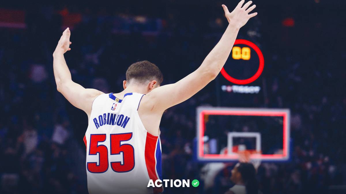 NBA Player Prop Picks: Our +400 Duncan Robinson Bet for Pistons-Cavaliers Tonight