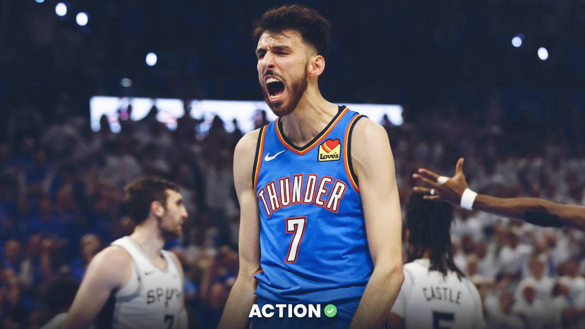 NBA Player Props for Chet Holmgren, Jared McCain in Thunder vs Spurs Game 5