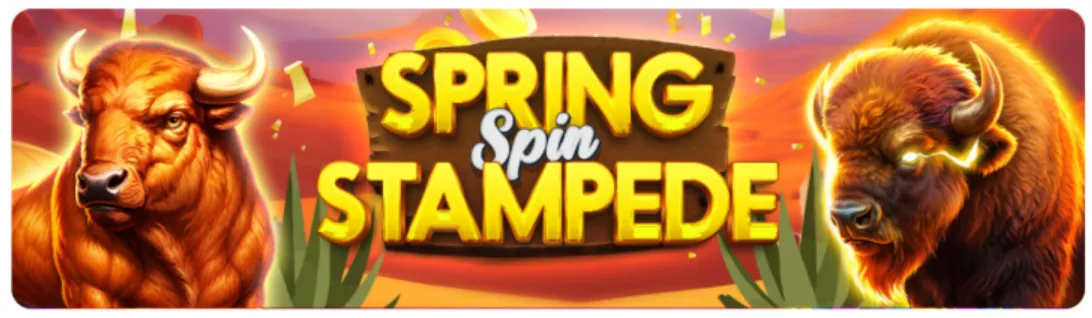 Pulsz Social Casino Promo - Spring Spin Stampede