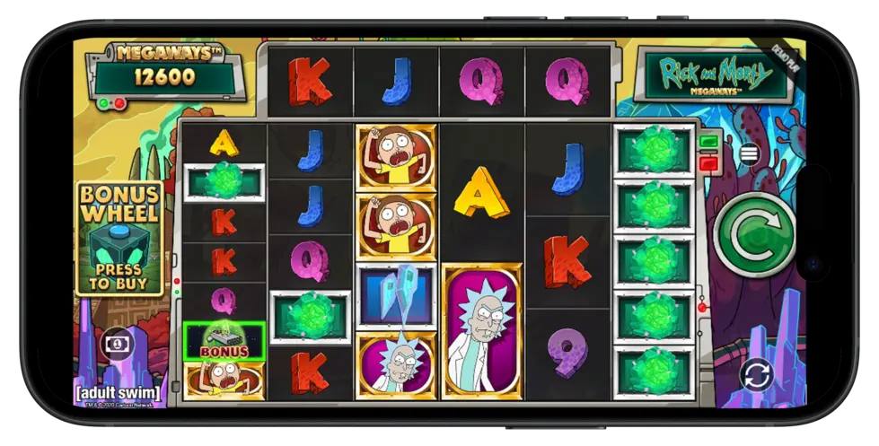 Rick and Morty Season 9 Slots at Hard Rock Bet Casino