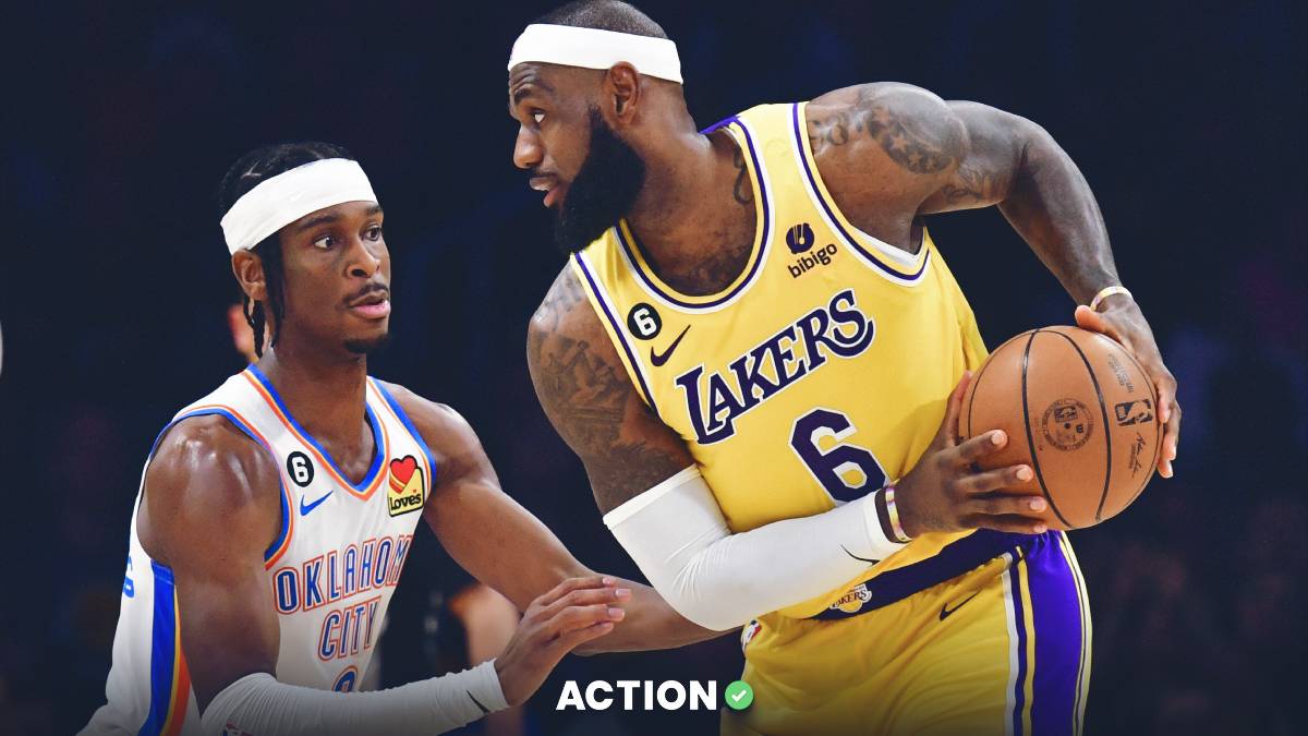 NBA Player Prop for LeBron James, Shai Gilgeous-Alexander on Saturday, May 9