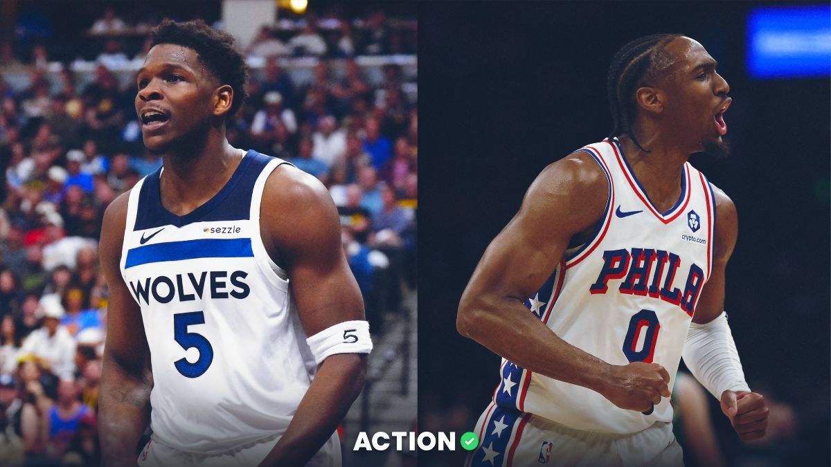 NBA Player Prop Picks for Tyrese Maxey, Anthony Edwards on Sunday, May 10