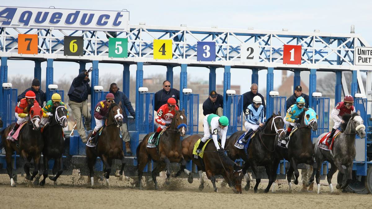 Acqueduct racetrack at Resorts World New York City.