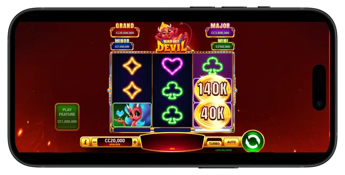 Best Slots on Crown Coins Casino Reddit Recommends - Mad Hit Devil