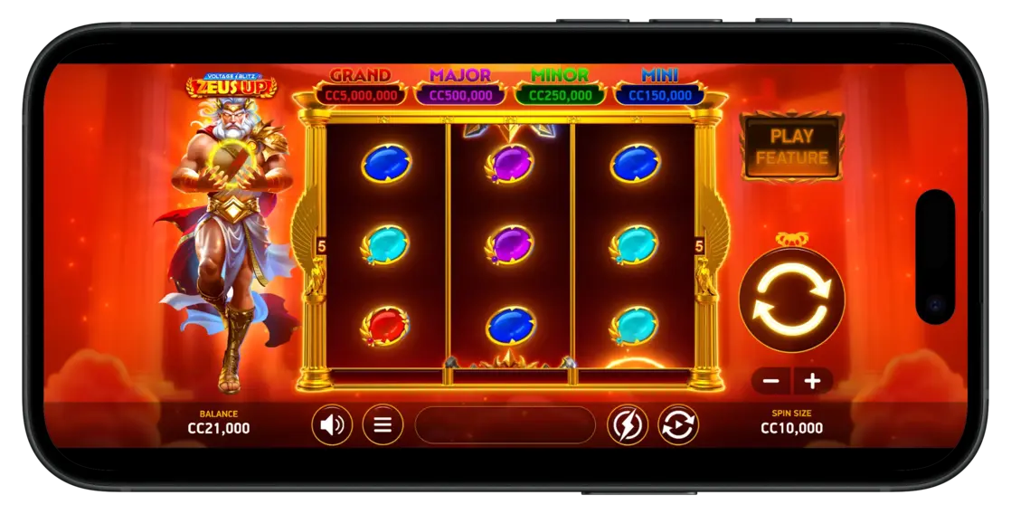 Best Slots on Crown Coins Casino Reddit Recommends - Voltage Blitz Zeus Up