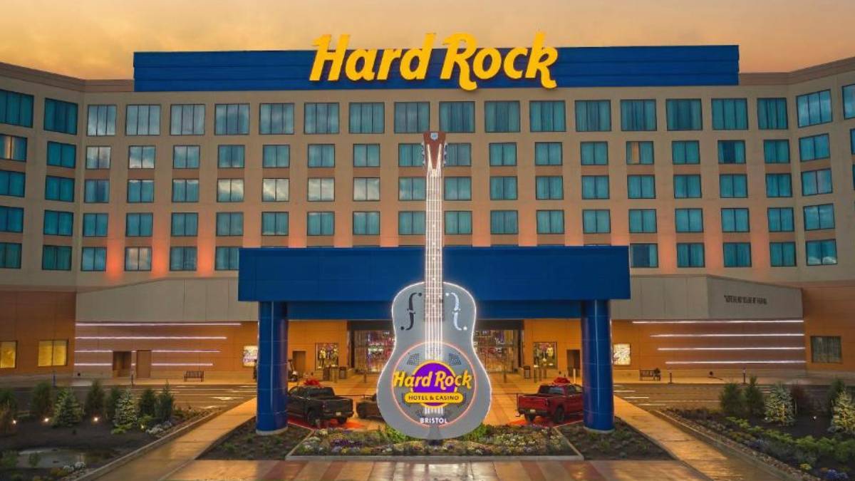 Virginia casino revenue May 2026 chart showing Hard Rock Bristol Caesars Virginia and Rivers Portsmouth totals