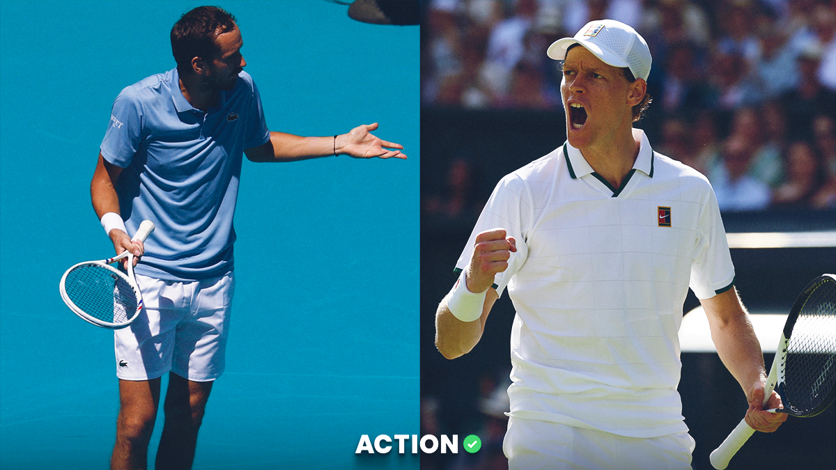 Wimbledon Predictions, Picks, Odds for Merida vs Medvedev, Sinner vs Borges — 7/1