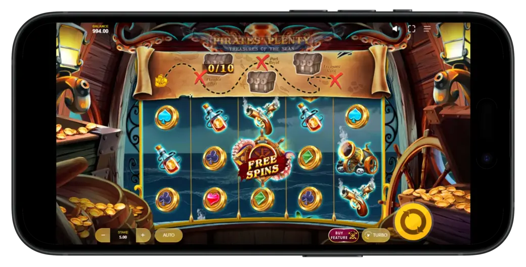 Rich Sweeps Treasures of the Seas Slot