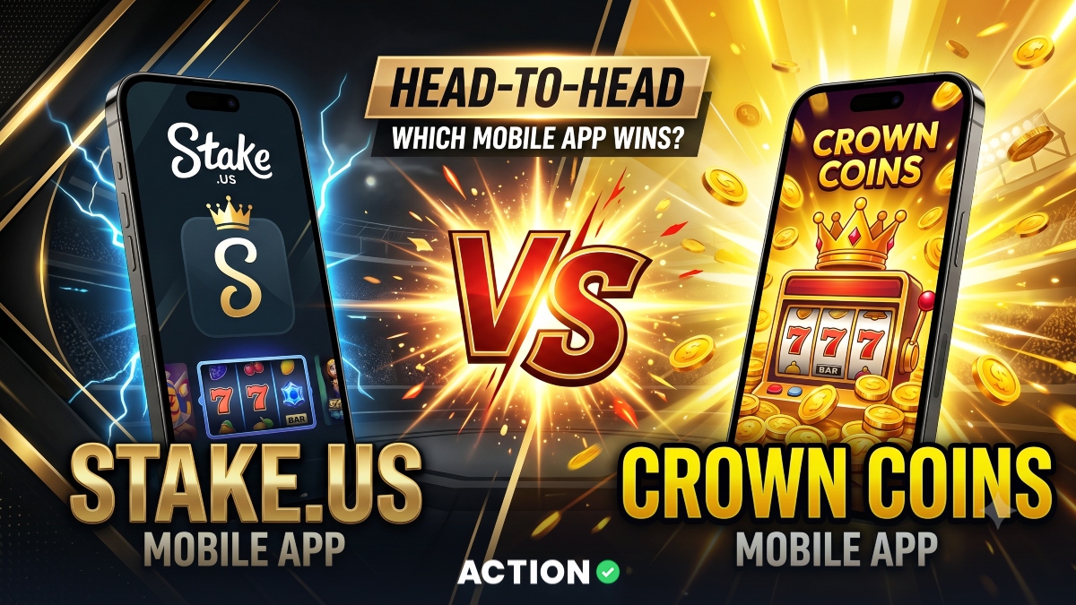 Stake US vs CrownCoins Casino: Two Best Social Casino Apps Compared