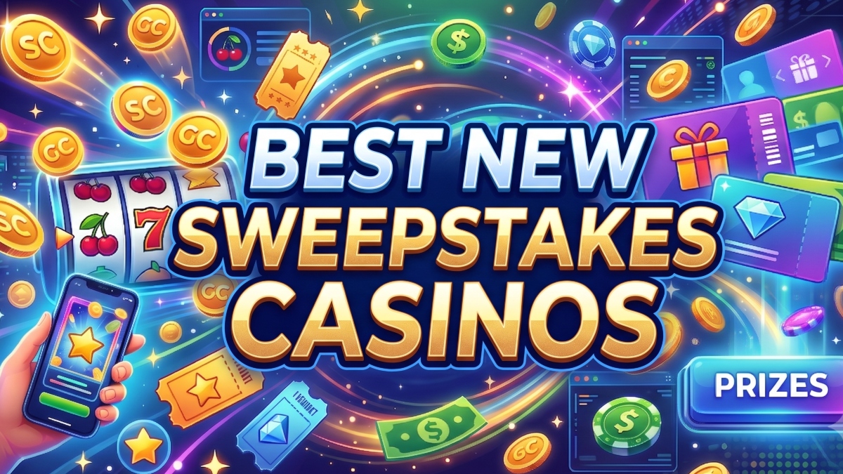 Try New Sweepstakes Casinos Now | Brand New Sweeps Cash Casino Update for June 2026