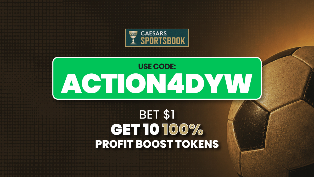 Caesars Sportsbook Promo Code ACTION4DYW: Profit Boosts for World Cup Saturday Image
