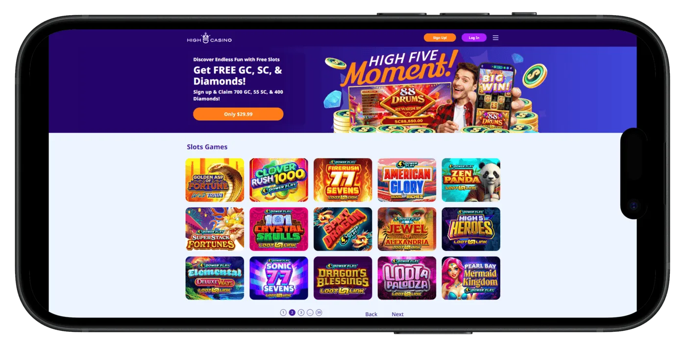 Play Free Online Slots at High 5 Casino