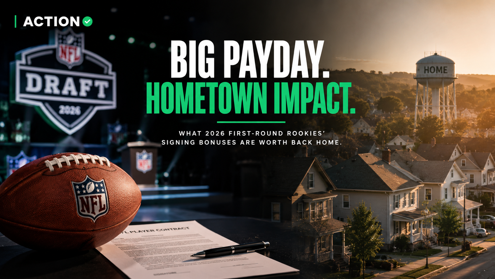 What Every First-Round NFL Rookie’s Signing Bonus Is Worth Back Home article feature image