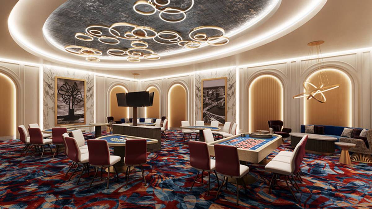 Cedar crossing Casino floor: 700 slots, 22 table games
