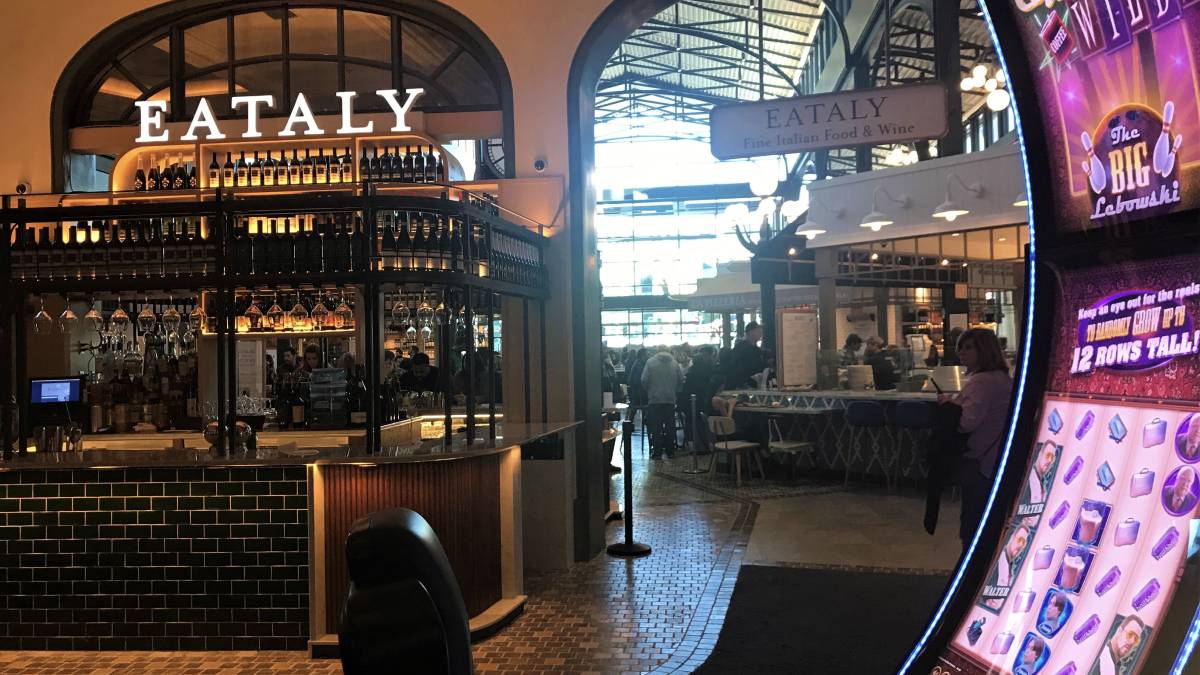 Eataly at Park MGM hotel is one of the most popular food halls on the Las Vegas Strip