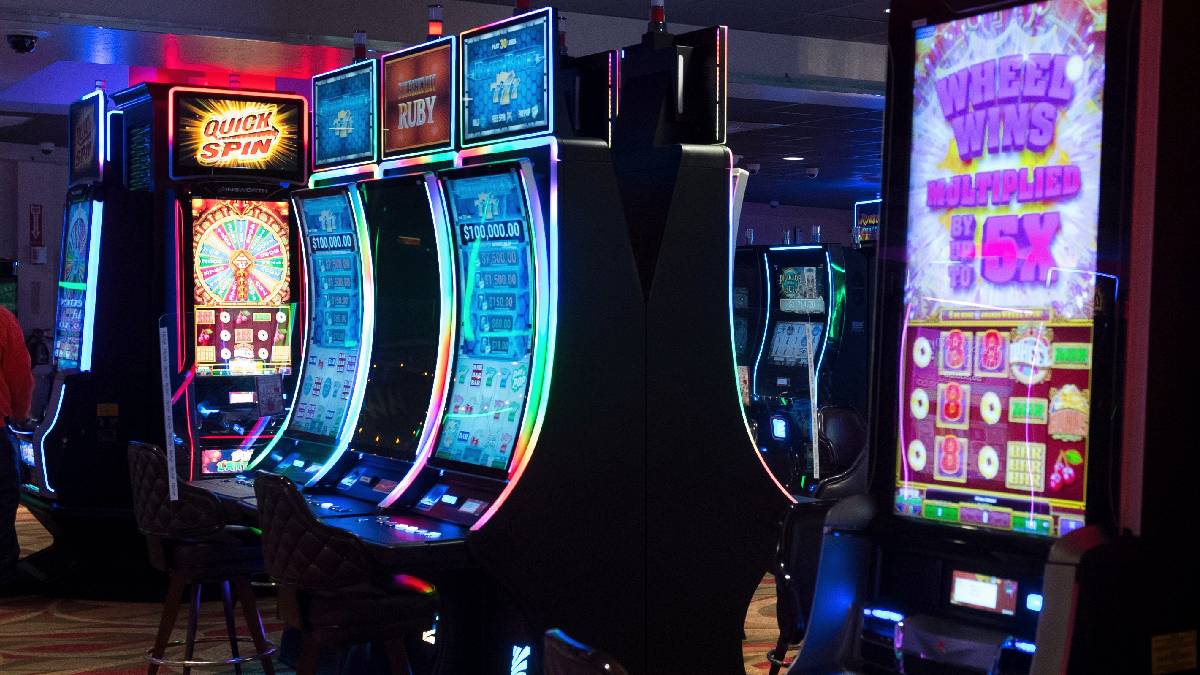 HHR machine concept at a Kentucky gaming floor.