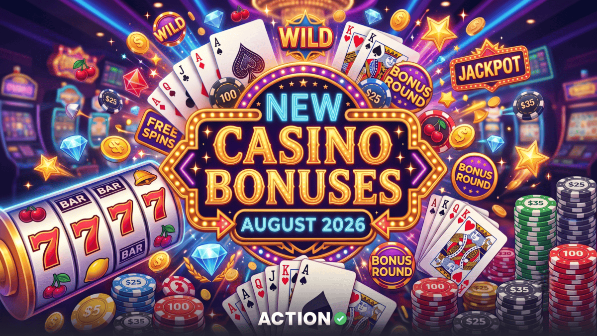 New Casino Bonus Codes & Casino Promo Codes for Existing Players for August 2026