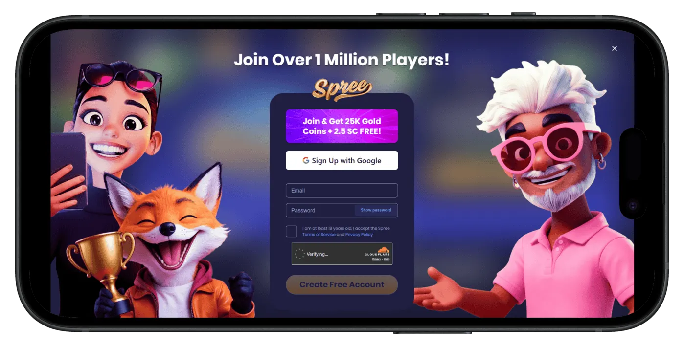 How to Sign up and Claim Spree Casino No Deposit Bonus