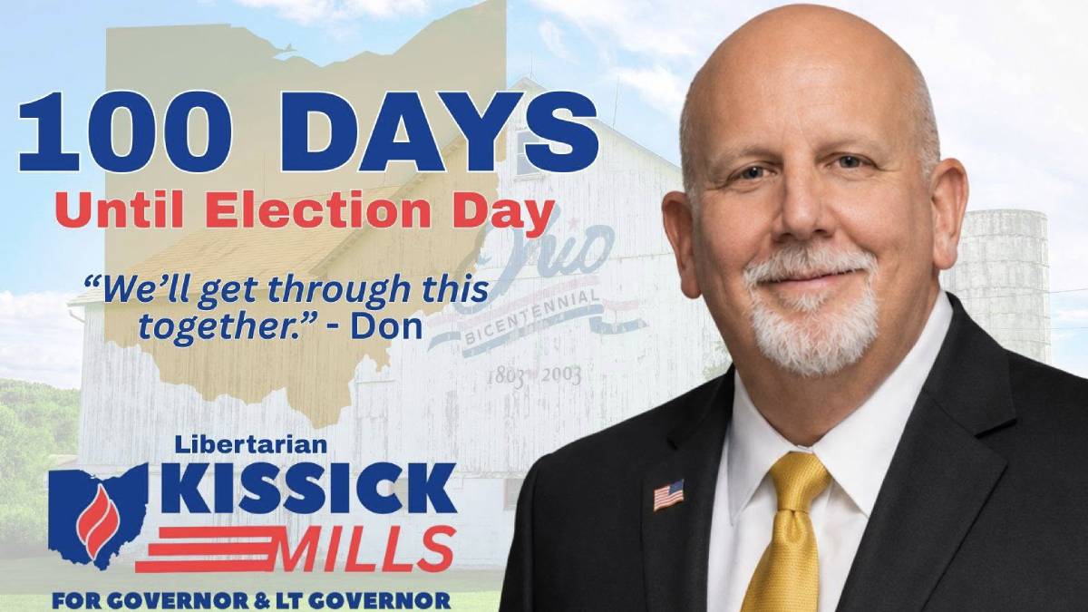 ohio governor candidate don kissick from the liberatrian party
